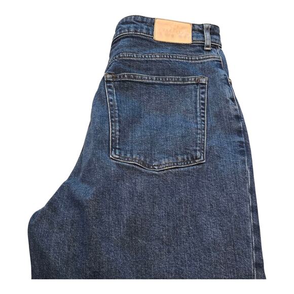 Everlane Jeans Womens The Curvy Way High Organic Cotton 32 Reg Blue Sustainable - Picture 13 of 16